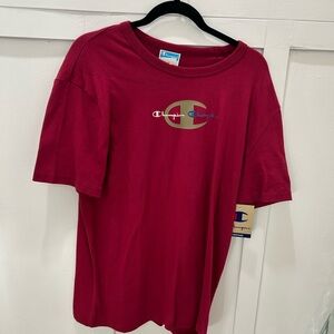Champion Men's Red T-Shirt brand new size medium